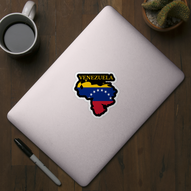 Venezuela Map Flag by maro_00